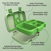 image:imageBentgo Kids BentoStyle 5Compartment LeakProof Lunch Box  Ideal Portion Sizes for Ages 37 Durable DropProof Dishwasher Safe PFAS amp BPAFree Materials BlueGreen