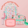 image:imageBentgo Kids BentoStyle 5Compartment LeakProof Lunch Box  Ideal Portion Sizes for Ages 37 Durable DropProof Dishwasher Safe PFAS amp BPAFree Materials BlueCoral