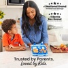 image:imageBentgo Kids BentoStyle 5Compartment LeakProof Lunch Box  Ideal Portion Sizes for Ages 37 Durable DropProof Dishwasher Safe PFAS amp BPAFree Materials BlueBlue