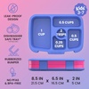 image:imageBentgo Kids BentoStyle 5Compartment LeakProof Lunch Box  Ideal Portion Sizes for Ages 37 Durable DropProof Dishwasher Safe PFAS amp BPAFree Materials BlueFuchsia