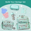 image:imageBentgo Kids BentoStyle 5Compartment LeakProof Lunch Box  Ideal Portion Sizes for Ages 37 Durable DropProof Dishwasher Safe PFAS amp BPAFree Materials BlueSeafoam
