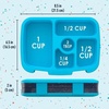 image:imageBentgo Kids BentoStyle 5Compartment LeakProof Lunch Box  Ideal Portion Sizes for Ages 37 Durable DropProof Dishwasher Safe PFAS amp BPAFree Materials BlueConfetti Edition  Abyss Blue