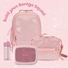 image:imageBentgo Kids BentoStyle 5Compartment LeakProof Lunch Box  Ideal Portion Sizes for Ages 37 Durable DropProof Dishwasher Safe PFAS amp BPAFree Materials BlueGlitter Edition  Petal Pink