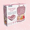 image:imageBentgo Kids BentoStyle 5Compartment LeakProof Lunch Box  Ideal Portion Sizes for Ages 37 Durable DropProof Dishwasher Safe PFAS amp BPAFree Materials BlueGlitter Edition  Petal Pink