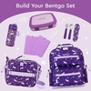 image:imageBentgo Kids BentoStyle 5Compartment LeakProof Lunch Box  Ideal Portion Sizes for Ages 37 Durable DropProof Dishwasher Safe PFAS amp BPAFree Materials BluePurple