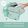 image:imageBentgo Kids Insulated WaterResistant Reusable Lunch Tote  Lightweight amp Durable Lunch Bag with Water Bottle Holder amp Mesh Pocket Fits Lunch Box amp Water Bottle For Ages 3 DinosaurPuppy