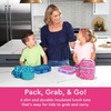 image:imageBentgo Kids Insulated WaterResistant Reusable Lunch Tote  Lightweight amp Durable Lunch Bag with Water Bottle Holder amp Mesh Pocket Fits Lunch Box amp Water Bottle For Ages 3 DinosaurRainbow