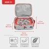 image:imageBentgo Kids Insulated WaterResistant Reusable Lunch Tote  Lightweight amp Durable Lunch Bag with Water Bottle Holder amp Mesh Pocket Fits Lunch Box amp Water Bottle For Ages 3 DinosaurTrucks