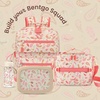 image:imageBentgo Kids Lunch Bag  DoubleInsulated Reusable Lunch Bag for Kids 3 with Adjustable Strap Holds Lunch BoxWater BottleSnacks EasyClean WaterResistant amp Pockets Glitter  Petal PinkCowgirl Dreams