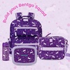 image:imageBentgo Kids Lunch Bag  DoubleInsulated Reusable Lunch Bag for Kids 3 with Adjustable Strap Holds Lunch BoxWater BottleSnacks EasyClean WaterResistant amp Pockets Glitter  Petal PinkUnicorn