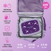 image:imageBentgo Kids Lunch Bag  DoubleInsulated Reusable Lunch Bag for Kids 3 with Adjustable Strap Holds Lunch BoxWater BottleSnacks EasyClean WaterResistant amp Pockets Glitter  Petal PinkUnicorn