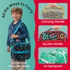 image:imageBentgo Kids Lunch Bag  DoubleInsulated Reusable Lunch Bag for Kids 3 with Adjustable Strap Holds Lunch BoxWater BottleSnacks EasyClean WaterResistant amp Pockets Glitter  Petal PinkSssnakes