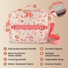 image:imageBentgo Kids Lunch Bag  DoubleInsulated Reusable Lunch Bag for Kids 3 with Adjustable Strap Holds Lunch BoxWater BottleSnacks EasyClean WaterResistant amp Pockets Glitter  Petal PinkCowgirl Dreams