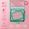 image:imageBentgo Kids Prints DoubleInsulated Reusable Lunch Bag  For Kids 3 Adjustable Strap Holds Lunch BoxWater BottleSnacks EasyClean WaterResistant Pockets Abyss Blue SpeckleTropical