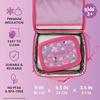 image:imageBentgo Kids Prints DoubleInsulated Reusable Lunch Bag  For Kids 3 Adjustable Strap Holds Lunch BoxWater BottleSnacks EasyClean WaterResistant Pockets Abyss Blue SpeckleFairies