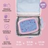 image:imageBentgo Kids Prints DoubleInsulated Reusable Lunch Bag  For Kids 3 Adjustable Strap Holds Lunch BoxWater BottleSnacks EasyClean WaterResistant Pockets Abyss Blue SpeckleLavender Galaxy