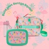 image:imageBentgo Kids Prints DoubleInsulated Reusable Lunch Bag  For Kids 3 Adjustable Strap Holds Lunch BoxWater BottleSnacks EasyClean WaterResistant Pockets Abyss Blue SpeckleTropical