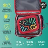 image:imageBentgo Kids Prints DoubleInsulated Reusable Lunch Bag  For Kids 3 Adjustable Strap Holds Lunch BoxWater BottleSnacks EasyClean WaterResistant Pockets Abyss Blue SpeckleSssnakes
