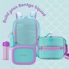 image:imageBentgo Kids Prints DoubleInsulated Reusable Lunch Bag  For Kids 3 Adjustable Strap Holds Lunch BoxWater BottleSnacks EasyClean WaterResistant Pockets Abyss Blue SpeckleMermaid
