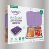 image:imageBentgo Kids Prints Stainless Steel LeakResistant 3Compartment Lunch Box  For Kids 3 Bonus Silicone Container Durable OdorFree DishwasherSafe PFAS amp BPAFree SharkUnicorn