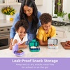 image:imageBentgo Kids Snack LeakProof 2 Compartment BentoStyle Container  For Snacks amp Small Meals EasyOpen Latch Dishwasher Safe BPAFree for School Daycare amp Sports Ages 3 GreenNavyPurple