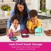 image:imageBentgo Kids Snack LeakProof 2 Compartment BentoStyle Container  For Snacks amp Small Meals EasyOpen Latch Dishwasher Safe BPAFree for School Daycare amp Sports Ages 3 GreenNavyFuchsiaTeal