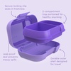 image:imageBentgo Kids Snack LeakProof 2 Compartment BentoStyle Container  For Snacks amp Small Meals EasyOpen Latch Dishwasher Safe BPAFree for School Daycare amp Sports Ages 3 GreenNavyPurple