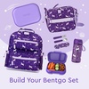 image:imageBentgo Kids Snack LeakProof 2 Compartment BentoStyle Container  For Snacks amp Small Meals EasyOpen Latch Dishwasher Safe BPAFree for School Daycare amp Sports Ages 3 GreenNavyPurple