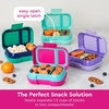 image:imageBentgo Kids Snack LeakProof 2 Compartment BentoStyle Container  For Snacks amp Small Meals EasyOpen Latch Dishwasher Safe BPAFree for School Daycare amp Sports Ages 3 GreenNavyFuchsiaTeal