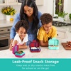 image:imageBentgo Kids Snack LeakProof 2 Compartment BentoStyle Container  For Snacks amp Small Meals EasyOpen Latch Dishwasher Safe BPAFree for School Daycare amp Sports Ages 3 GreenNavyAqua