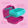 image:imageBentgo Kids Snack LeakProof 2 Compartment BentoStyle Container  For Snacks amp Small Meals EasyOpen Latch Dishwasher Safe BPAFree for School Daycare amp Sports Ages 3 GreenNavyFuchsiaTeal