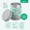 image:imageBentgo Kids Stainless Steel LeakProof Food Jar for Hot or Cold Food  11 fl oz Double Insulated Container with Removable Silicone Bumper Dishwasher Safe Easy Open Lid Ages 3 Cowgirl DreamsPuppy Love