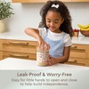 image:imageBentgo Kids Stainless Steel LeakProof Food Jar for Hot or Cold Food  11 fl oz Double Insulated Container with Removable Silicone Bumper Dishwasher Safe Easy Open Lid Ages 3 Cowgirl DreamsCowgirl Dreams