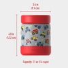 image:imageBentgo Kids Stainless Steel LeakProof Food Jar for Hot or Cold Food  11 fl oz Double Insulated Container with Removable Silicone Bumper Dishwasher Safe Easy Open Lid Ages 3 Cowgirl DreamsTrucks