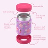 image:imageBentgo Kids Stainless Steel LeakProof Food Jar for Hot or Cold Food  11 fl oz Double Insulated Container with Removable Silicone Bumper Dishwasher Safe Easy Open Lid Ages 3 Cowgirl DreamsFairies