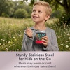 image:imageBentgo Kids Stainless Steel LeakProof Food Jar for Hot or Cold Food  11 fl oz Double Insulated Container with Removable Silicone Bumper Dishwasher Safe Easy Open Lid Ages 3 Cowgirl DreamsSssnakes
