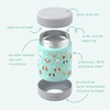 image:imageBentgo Kids Stainless Steel LeakProof Food Jar for Hot or Cold Food  11 fl oz Double Insulated Container with Removable Silicone Bumper Dishwasher Safe Easy Open Lid Ages 3 Cowgirl DreamsPuppy Love
