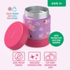 image:imageBentgo Kids Stainless Steel LeakProof Food Jar for Hot or Cold Food  11 fl oz Double Insulated Container with Removable Silicone Bumper Dishwasher Safe Easy Open Lid Ages 3 Cowgirl DreamsFairies