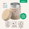 image:imageBentgo Kids Stainless Steel LeakProof Food Jar for Hot or Cold Food  11 fl oz Double Insulated Container with Removable Silicone Bumper Dishwasher Safe Easy Open Lid Ages 3 Cowgirl DreamsCowgirl Dreams