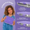 image:imageBentgo Kids Stainless Steel LeakResistant Lunch Box 3 Compartments  Bonus Silicone Container PFAS amp BPAFree OdorResistant Dishwasher Safe Ages 3 GreenPurple