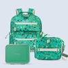 image:imageBentgo Kids Stainless Steel LeakResistant Lunch Box 3 Compartments  Bonus Silicone Container PFAS amp BPAFree OdorResistant Dishwasher Safe Ages 3 GreenGreen