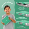 image:imageBentgo Kids Stainless Steel LeakResistant Lunch Box 3 Compartments  Bonus Silicone Container PFAS amp BPAFree OdorResistant Dishwasher Safe Ages 3 GreenGreen