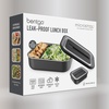 image:imageBentgo MicroSteel LeakProof Bento Lunch Box Microwave amp OvenSafe  5Cup Capacity Removable Divider Airtight Lid BPA amp PFASFree TopRack DishwasherSafe AquaCarbon Black