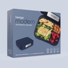 image:imageBentgo Modern Adult Bento Lunch Box with 34 Compartments  LeakResistant 55Cup Capacity Adjustable Divider Microwave amp DishwasherSafe Tray Mint GreenNavy