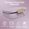 image:imageBentgo Modern Adult Bento Lunch Box with 34 Compartments  LeakResistant 55Cup Capacity Adjustable Divider Microwave amp DishwasherSafe Tray Mint GreenOrchid
