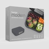 image:imageBentgo Modern Adult Bento Lunch Box with 34 Compartments  LeakResistant 55Cup Capacity Adjustable Divider Microwave amp DishwasherSafe Tray Mint GreenDark Gray