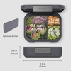 image:imageBentgo Modern Adult Bento Lunch Box with 34 Compartments  LeakResistant 55Cup Capacity Adjustable Divider Microwave amp DishwasherSafe Tray Mint GreenDark Gray