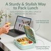 image:imageBentgo Modern Adult Bento Lunch Box with 34 Compartments  LeakResistant 55Cup Capacity Adjustable Divider Microwave amp DishwasherSafe Tray Mint GreenMint Green