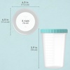 image:imageBentgo Prep  20 Piece 32 fl oz LeakProof Deli Containers with Lids Food Storage for Meal Prep TwistTop Reusable PFAS amp BPAFree Stackable Microwave Freezer amp Dishwasher Safe Aqua Splash32 oz Aquamarine