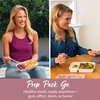 image:imageBentgo Prep  20Piece 2Compartment Reusable Meal Prep Containers with Lids PFAS amp BPA Free Materials Durable Microwave Freezer amp Dishwasher Safe To Go Food Storage Whisper Gray  3 Cup Capacity Portion Control Stackable PFAS amp BPAFree Microwave Freezer amp DishwasherSafe Whisper GrayBlush Pink